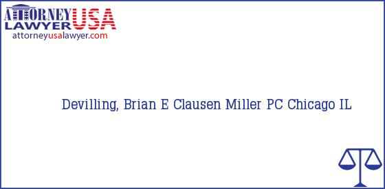 Telephone, Address and other contact data of Devilling, Brian E, Chicago, IL, USA