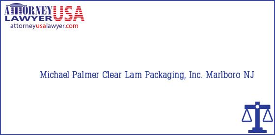 Telephone, Address and other contact data of Michael Palmer, Marlboro, NJ, USA