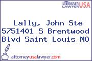 Lally, John Ste 5751401 S Brentwood Blvd Saint Louis MO