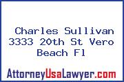 Charles Sullivan 3333 20th St Vero Beach Fl
