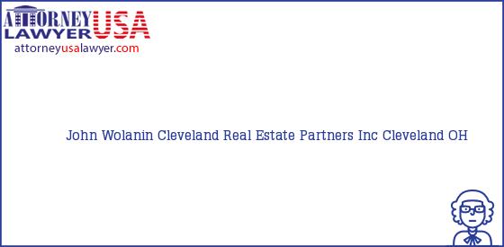 Telephone, Address and other contact data of John Wolanin, Cleveland, OH, USA