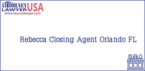 Telephone, Address and other contact data of Rebecca, Orlando, FL, USA