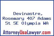Devinastre, Rosemary 407 Adams St SE Olympia WA