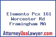 Elemento Pcx 161 Worcester Rd Framingham MA