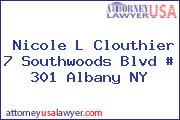 Nicole L Clouthier 7 Southwoods Blvd # 301 Albany NY