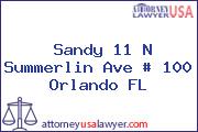 Sandy 11 N Summerlin Ave # 100 Orlando FL