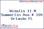 Widalis 11 N Summerlin Ave # 100 Orlando FL
