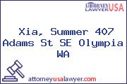 Xia, Summer 407 Adams St SE Olympia WA