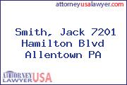 Smith, Jack 7201 Hamilton Blvd Allentown PA
