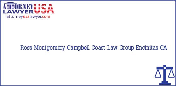 Telephone, Address and other contact data of Ross Montgomery Campbell, Encinitas, CA, USA