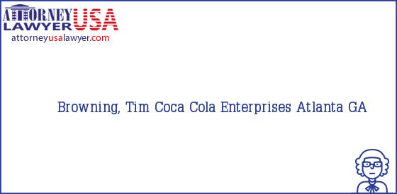 Telephone, Address and other contact data of Browning, Tim, Atlanta, GA, USA