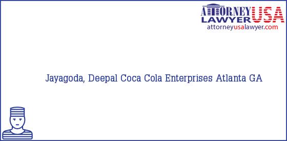 Telephone, Address and other contact data of Jayagoda, Deepal, Atlanta, GA, USA