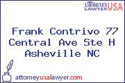 Frank Contrivo 77 Central Ave Ste H Asheville NC