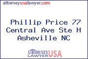 Phillip Price 77 Central Ave Ste H Asheville NC