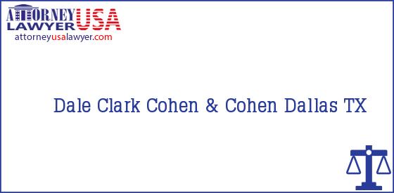 Telephone, Address and other contact data of Dale Clark, Dallas, TX, USA