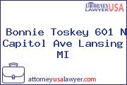 Bonnie Toskey 601 N Capitol Ave Lansing MI