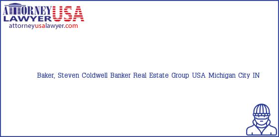 Telephone, Address and other contact data of Baker, Steven, Michigan City, IN, USA