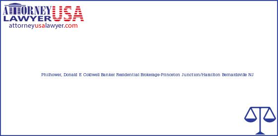 Telephone, Address and other contact data of Philhower, Donald E, Bernardsville, NJ, USA