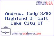 Andrew, Cody 3760 Highland Dr Salt Lake City UT