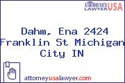 Dahm, Ena 2424 Franklin St Michigan City IN
