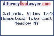 Galindo, Vilma 1778 Hempstead Tpke East Meadow NY