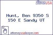 Hunt, Ben 9350 S 150 E Sandy UT