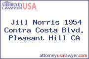 Jill Norris 1954 Contra Costa Blvd. Pleasant Hill CA