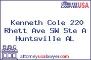 Kenneth Cole 220 Rhett Ave SW Ste A Huntsville AL