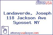 Landaverde, Joseph 118 Jackson Ave Syosset NY