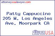 Patty Cappuccino 205 W. Los Angeles Ave. Moorpark CA