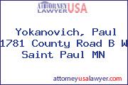 Yokanovich, Paul 1781 County Road B W Saint Paul MN