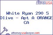 White Ryan 290 S Olive - Apt A ORANGE CA