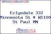 Eclysdale 332 Minnesota St # W1100 St Paul MN