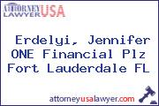 Erdelyi, Jennifer ONE Financial Plz Fort Lauderdale FL