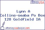 Lynn A Collins-seaba Po Box 128 Goldfield IA