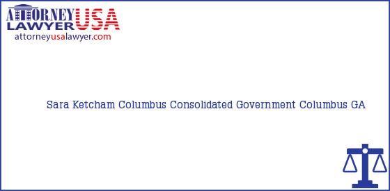 Telephone, Address and other contact data of Sara Ketcham, Columbus, GA, USA