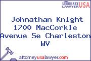 Johnathan Knight 1700 MacCorkle Avenue Se Charleston WV
