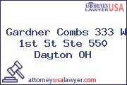 Gardner Combs 333 W 1st St Ste 550 Dayton OH