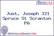 Just, Joseph 321 Spruce St Scranton PA