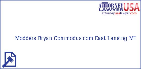 Telephone, Address and other contact data of Modders Bryan, East Lansing, MI, USA