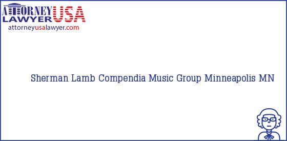 Telephone, Address and other contact data of Sherman Lamb, Minneapolis, MN, USA