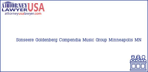 Telephone, Address and other contact data of Sonseere Goldenberg, Minneapolis, MN, USA