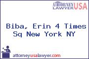 Biba, Erin 4 Times Sq New York NY