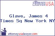 Glave, James 4 Times Sq New York NY