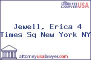 Jewell, Erica 4 Times Sq New York NY