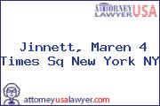 Jinnett, Maren 4 Times Sq New York NY