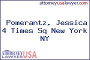 Pomerantz, Jessica 4 Times Sq New York NY