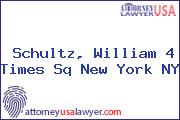 Schultz, William 4 Times Sq New York NY