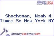 Shachtman, Noah 4 Times Sq New York NY