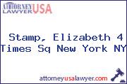 Stamp, Elizabeth 4 Times Sq New York NY